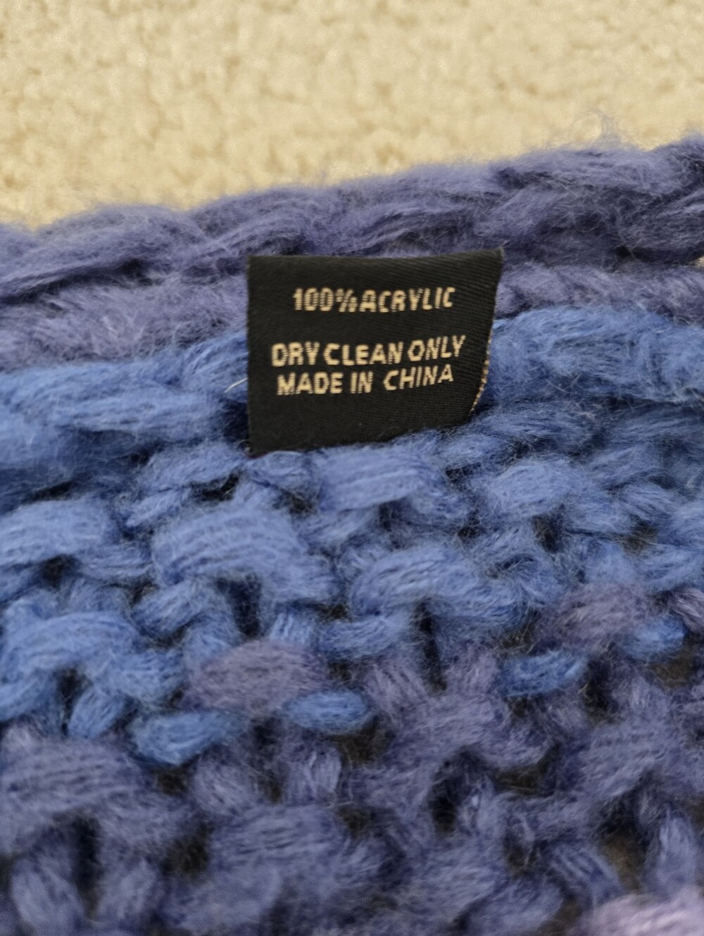 SAACHI Rainbow Knitted Cardigan OS - Picture 11 of 11